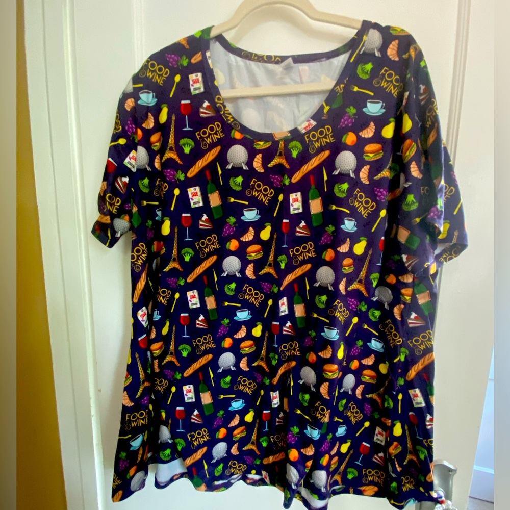 Ambrie tunic Disney Food and Wine Festival women’s 3X